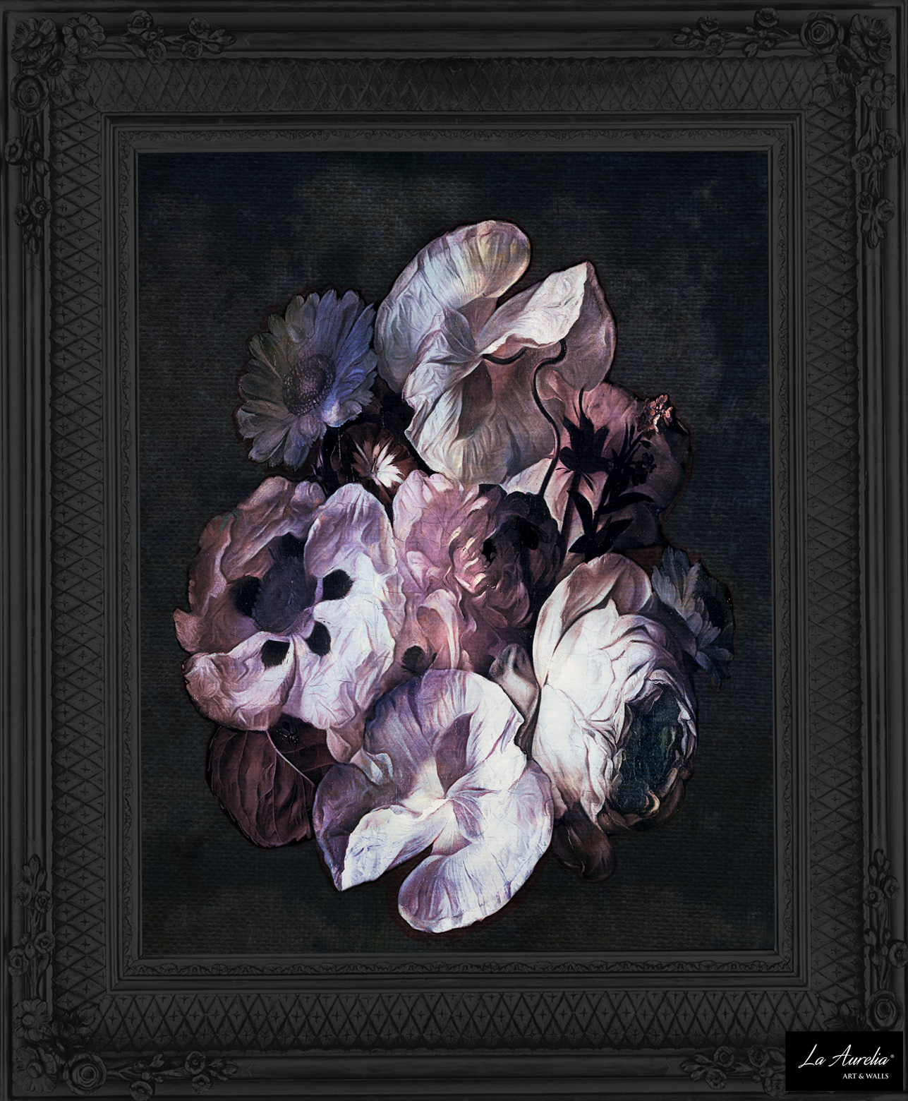 Wallpaper Fleur #160908 Framed