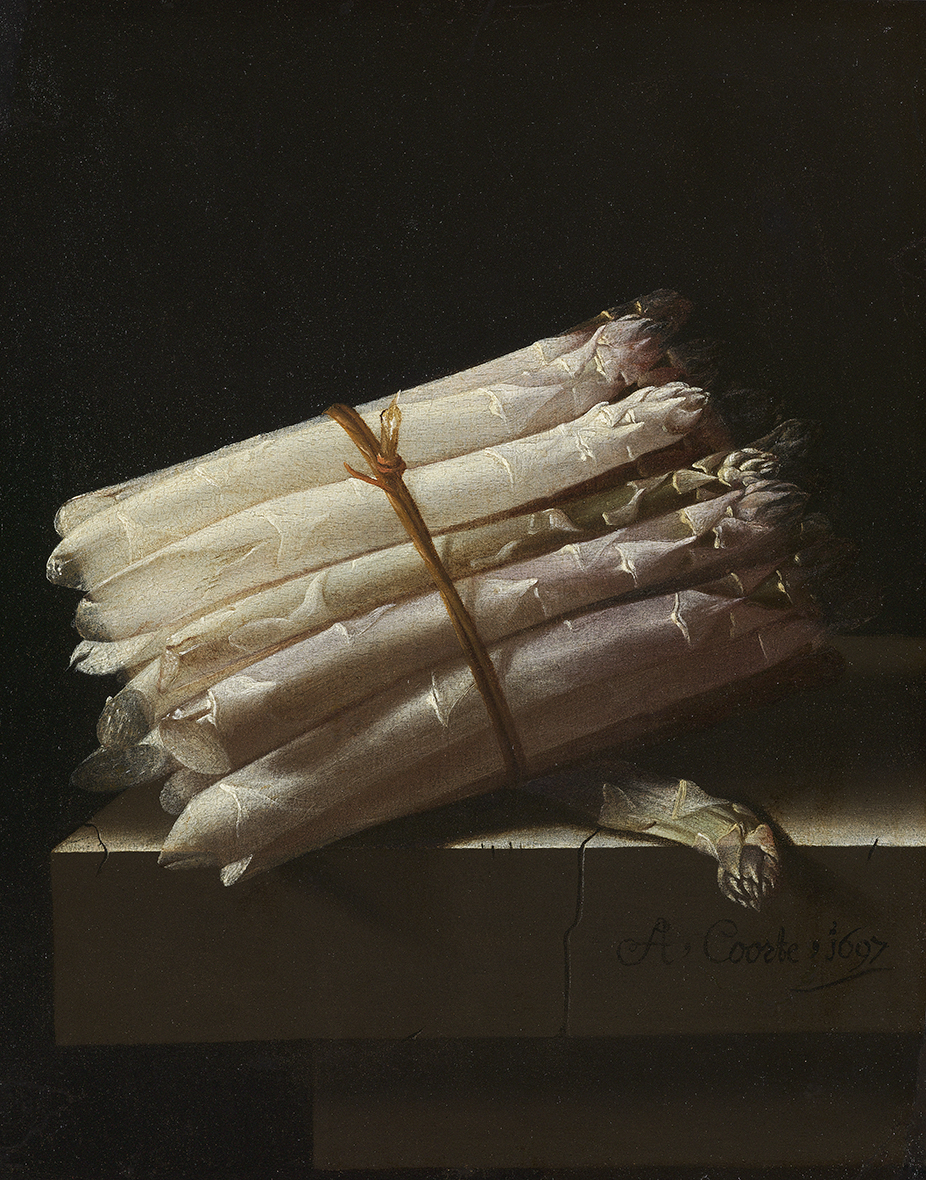 Still life with asparagus - Wallcover