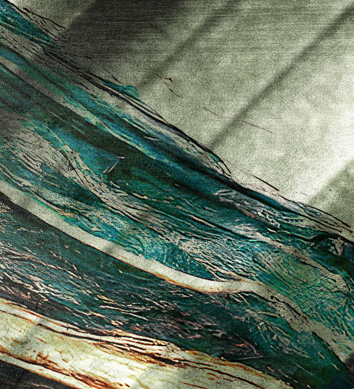 Wallpaper Eden - turquoise