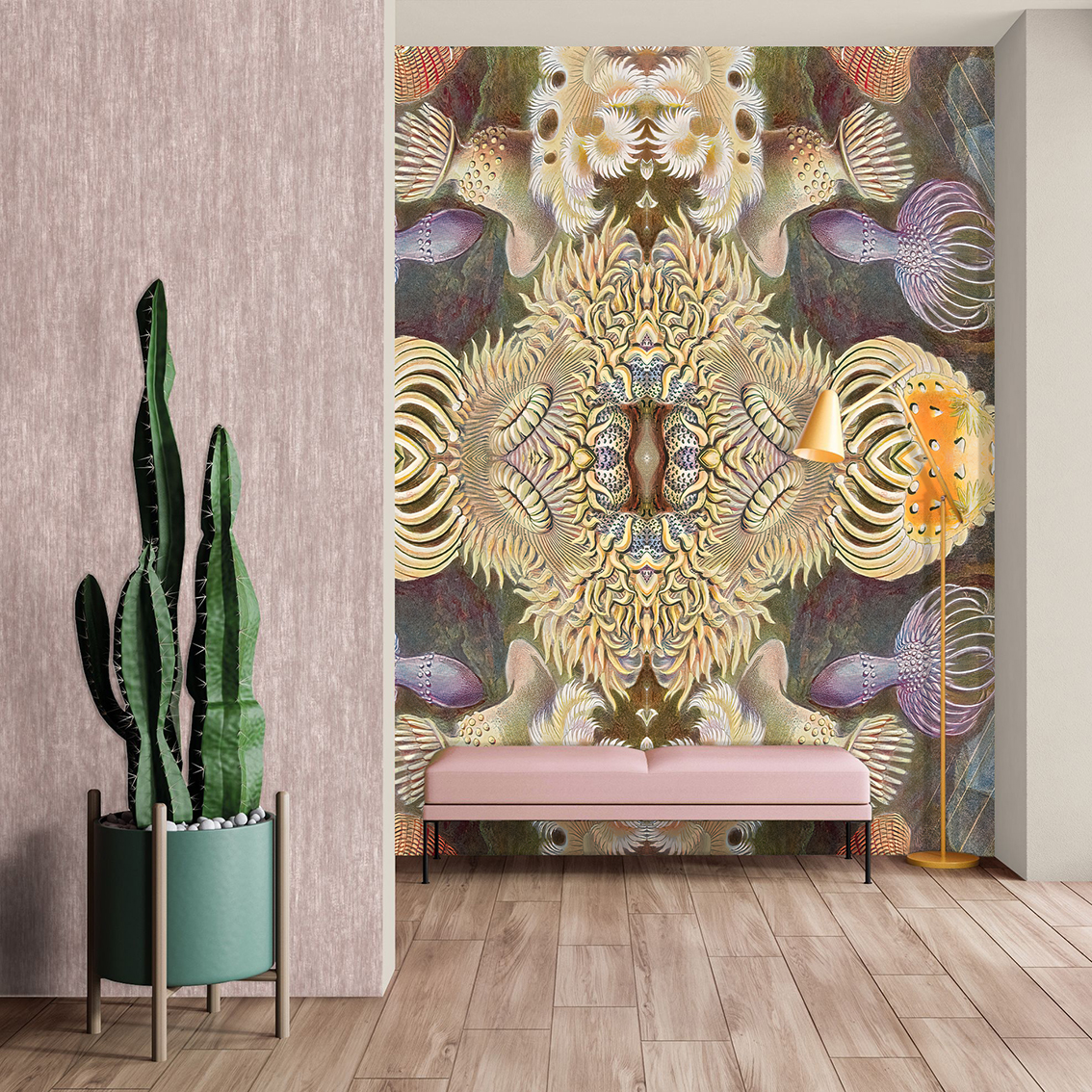 Wallpaper Flow lila