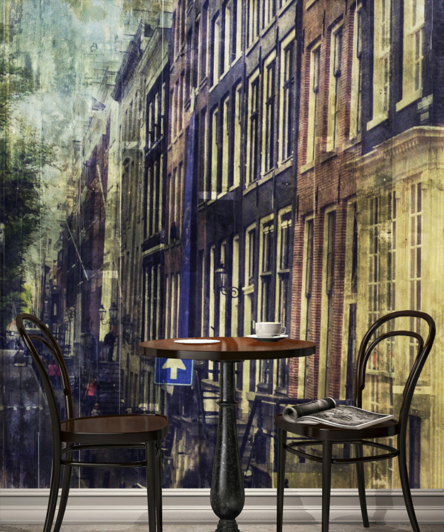 Wallpaper Amsterdam City  (Mural)