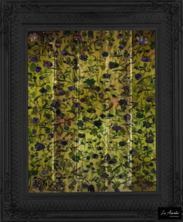 Wallpaper Summer Joy Yellow-Framed