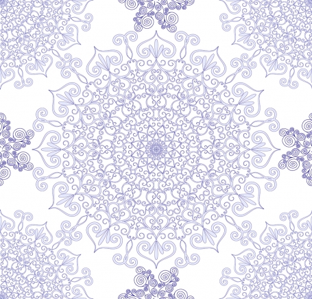 Twinkle  - Mural Blue