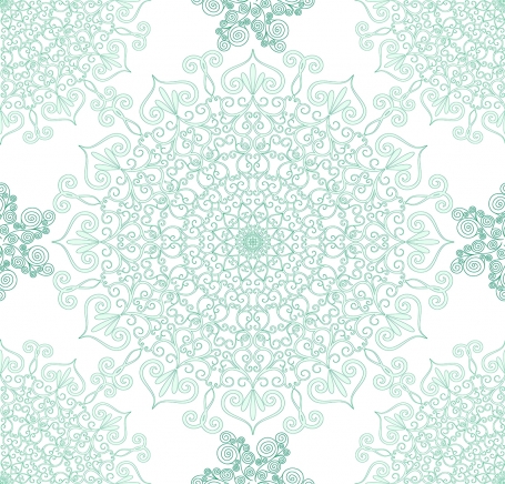 Twinkle  - Mural Green
