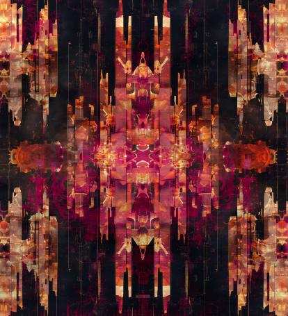 Wallpaper Crystal pink