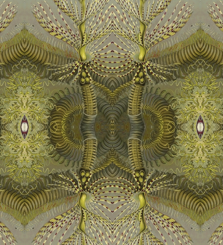 Wallpaper Dreamscape yellow