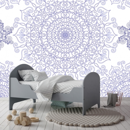 Twinkle  - Mural Blue