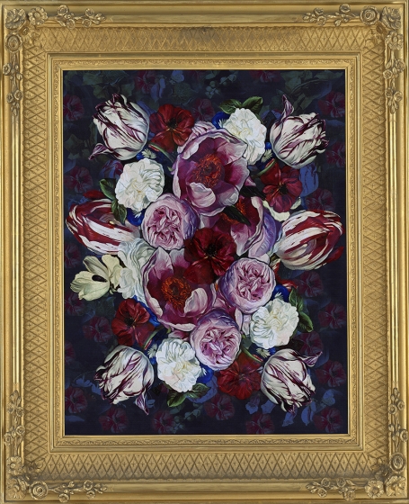 Wallpaper True Colors #160906 Framed