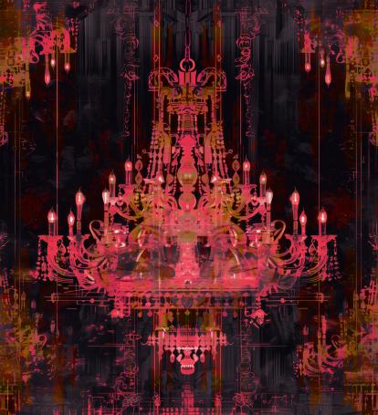 Wallpaper Venetian - pink