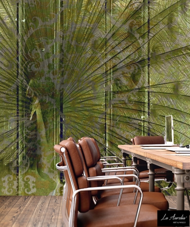 Wallpaper Elegance Green