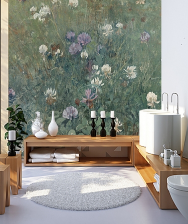 Blooming Clover - Wallcovers