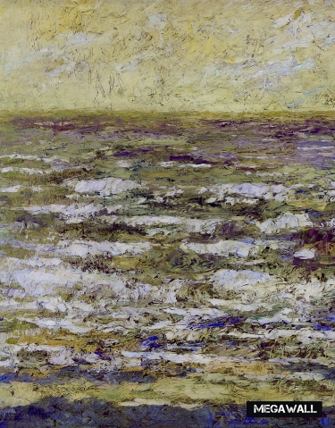 Sea at Katwijk Arty - Wallcover