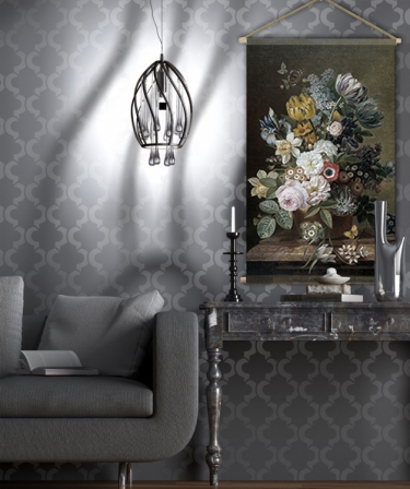 Still life with flowers 6 - Wallprint