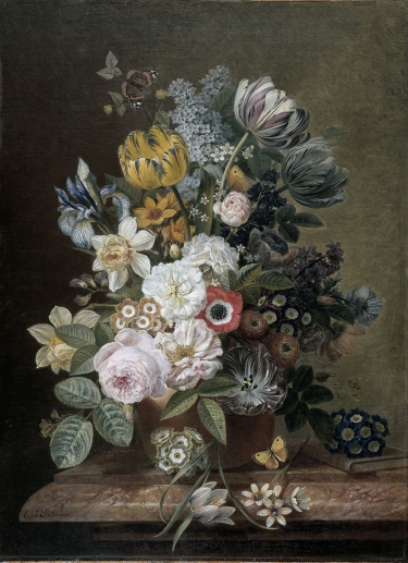 Nature morte avec des fleurs 6 - Papier peint