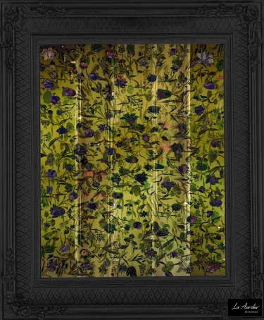 Wallpaper Summer Joy Yellow-Framed