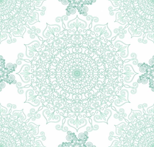 Twinkle  - Mural Green