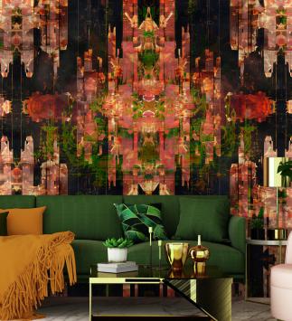 Wallpaper Crystal green