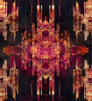 Wallpaper Crystal pink
