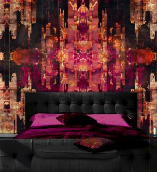 Wallpaper Crystal pink