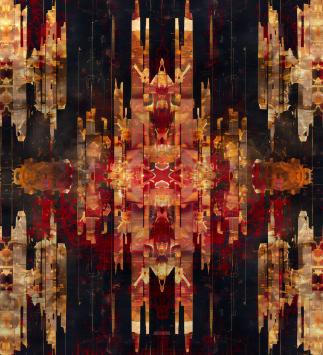 Wallpaper Crystal red