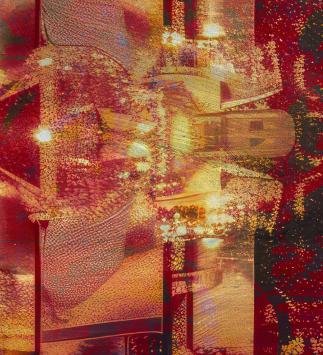 Wallpaper Crystal red