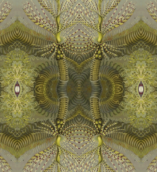 Wallpaper Dreamscape yellow
