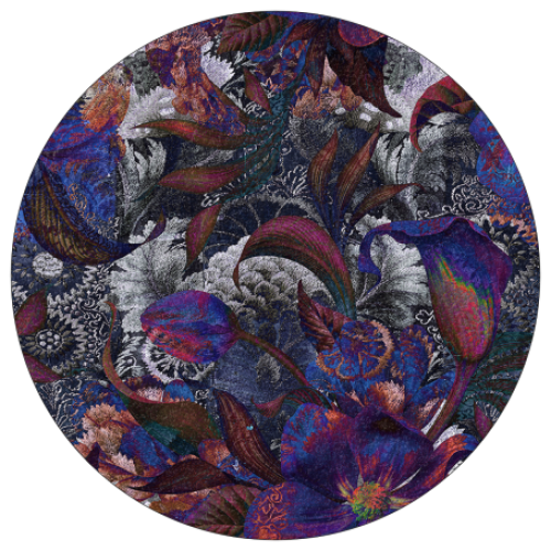 Hidden Treasure - purple-  rug
