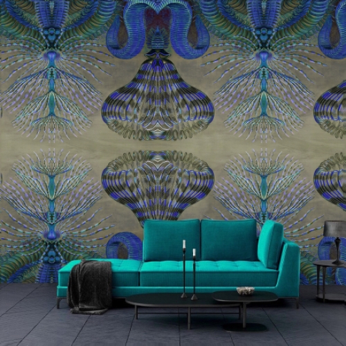 Wallpaper Sensation Turquoise