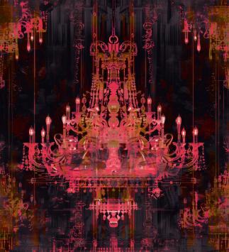 Wallpaper Venetian - pink